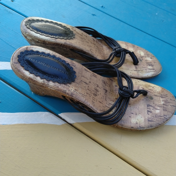 Hillard & Hanson vintage sandals size 7 - Picture 4 of 12